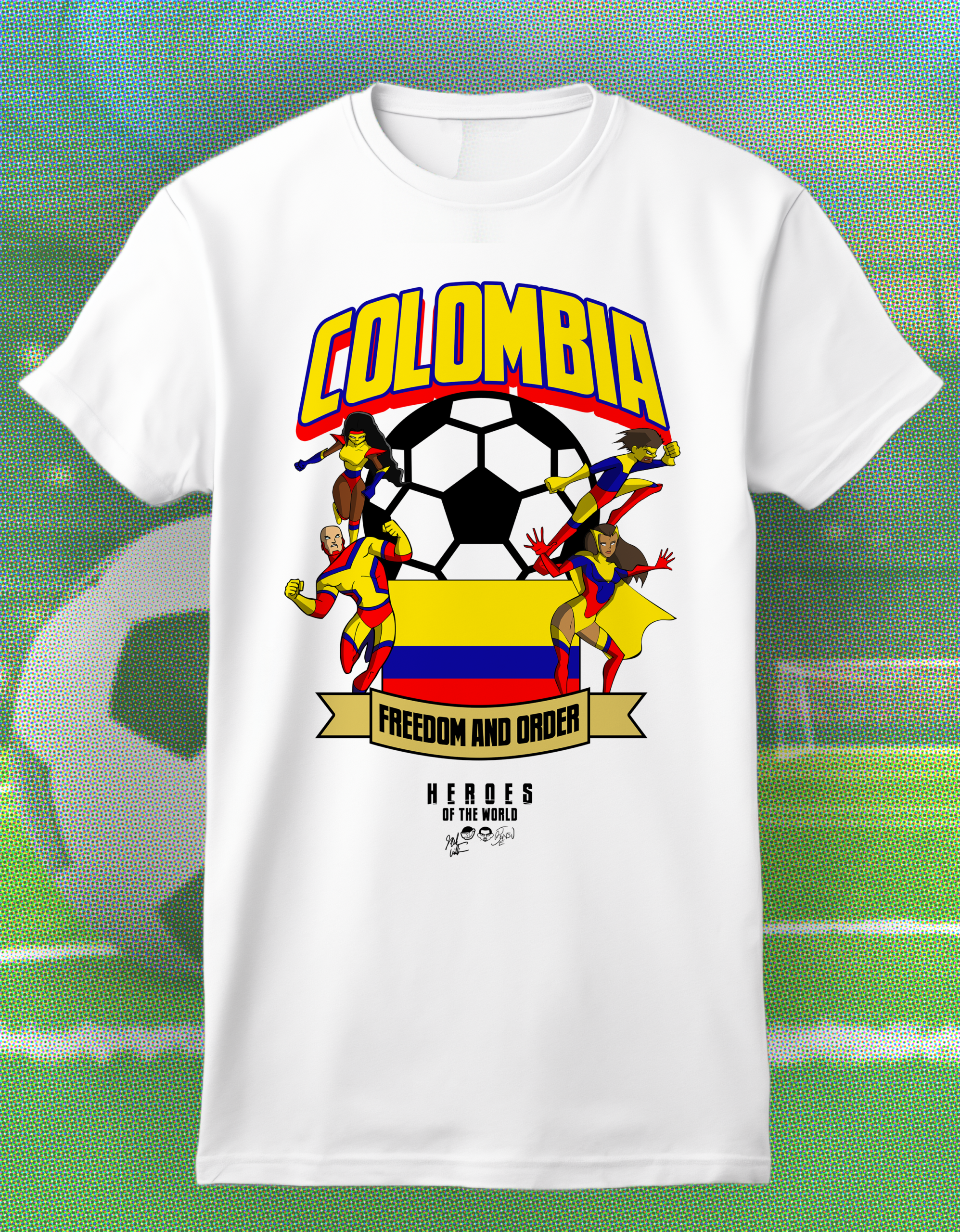 Heroes Of The World - Soccer T-Shirts - Image 50