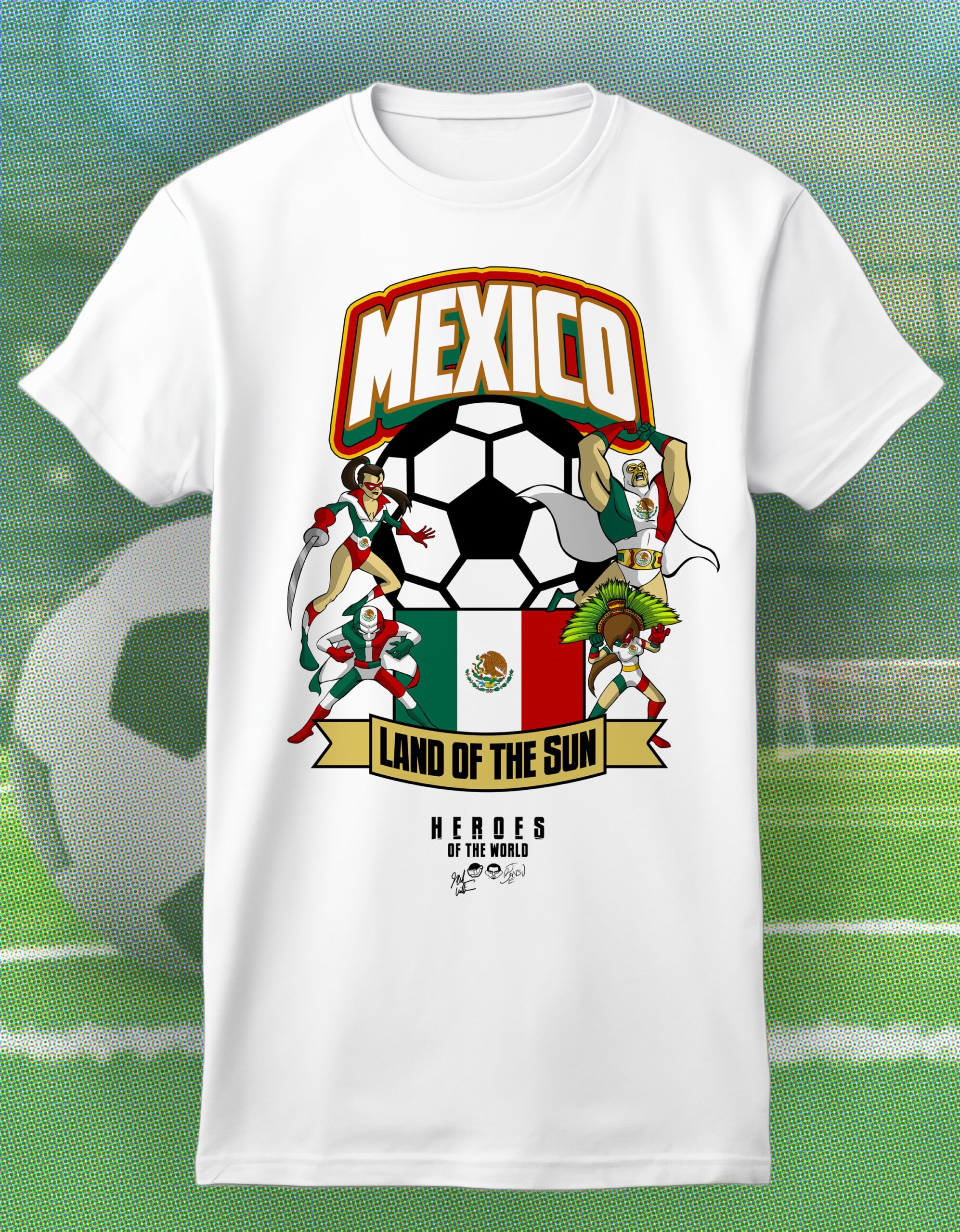 Heroes Of The World - Soccer T-Shirts - Image 2