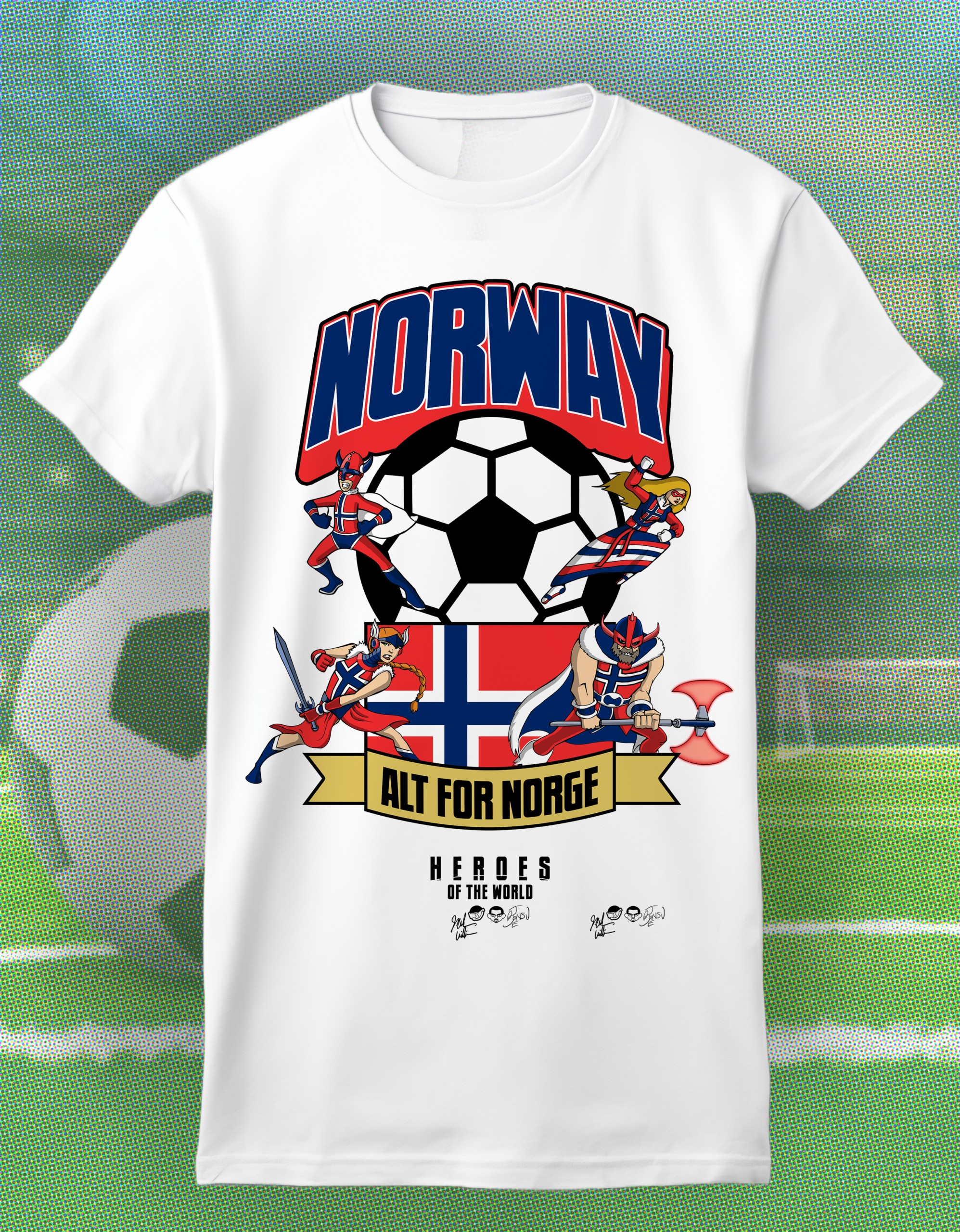Heroes Of The World - Soccer T-Shirts - Image 44
