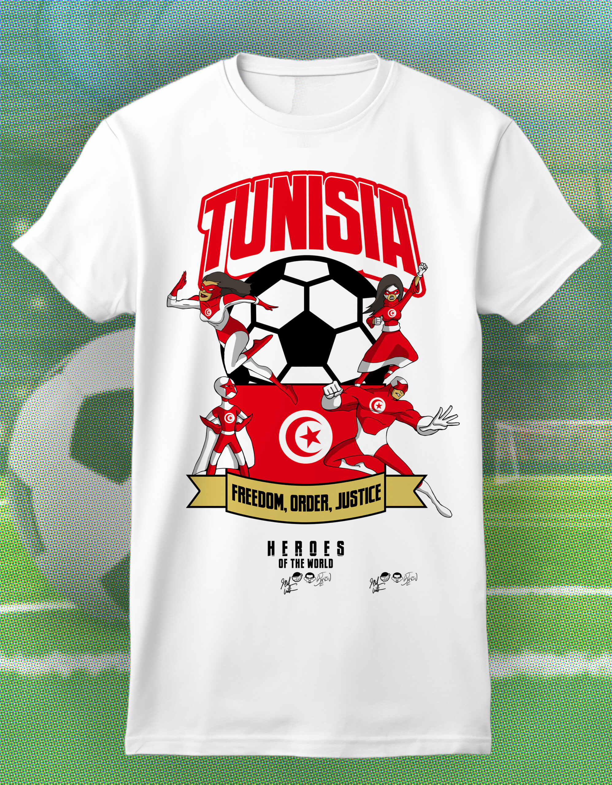 Heroes Of The World - Soccer T-Shirts - Image 6