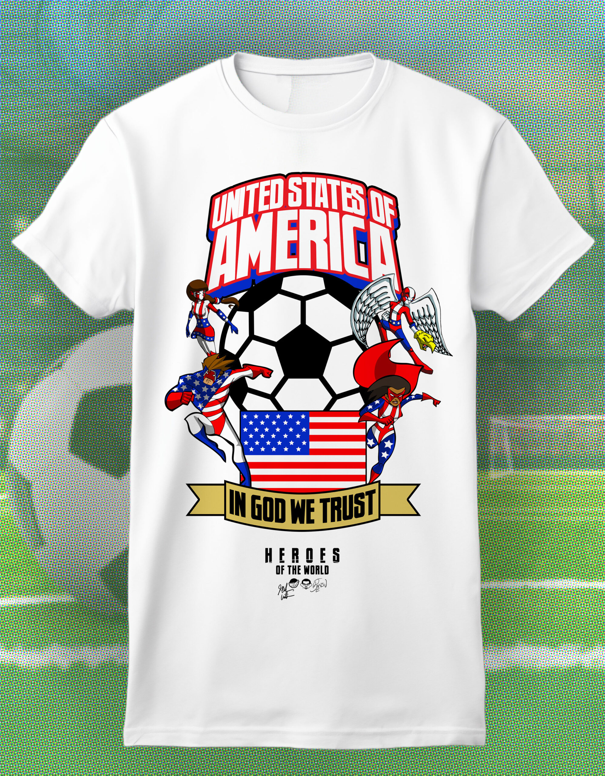 Heroes Of The World - Soccer T-Shirts - Image 5